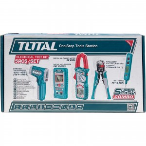 TOTAL 5 Pcs Electrical Test Kit Combo  TOS23026